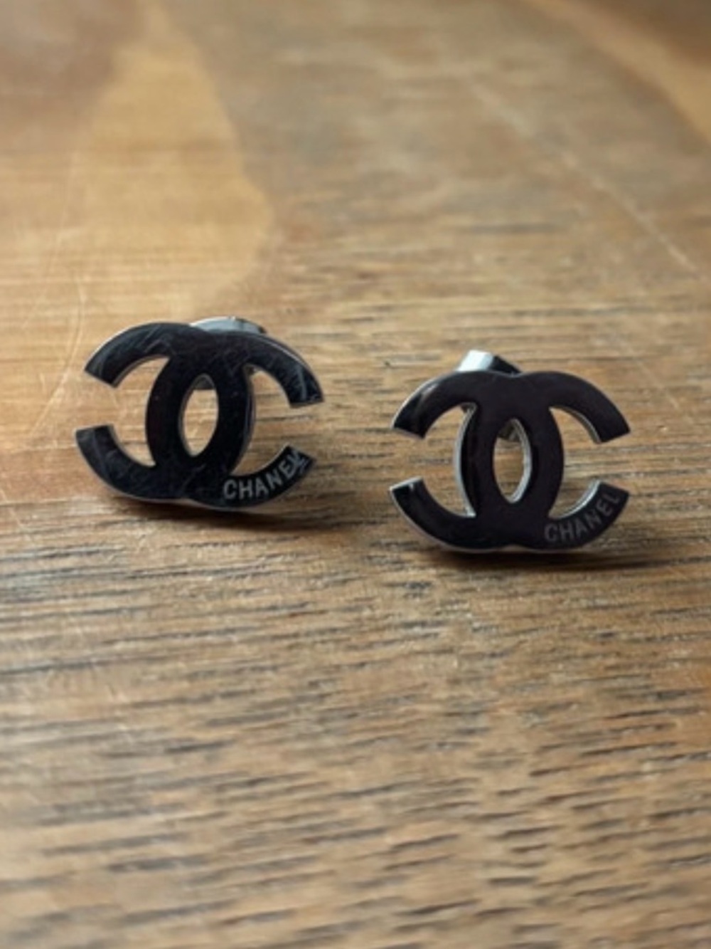 Inspired Logo Stud Earrings